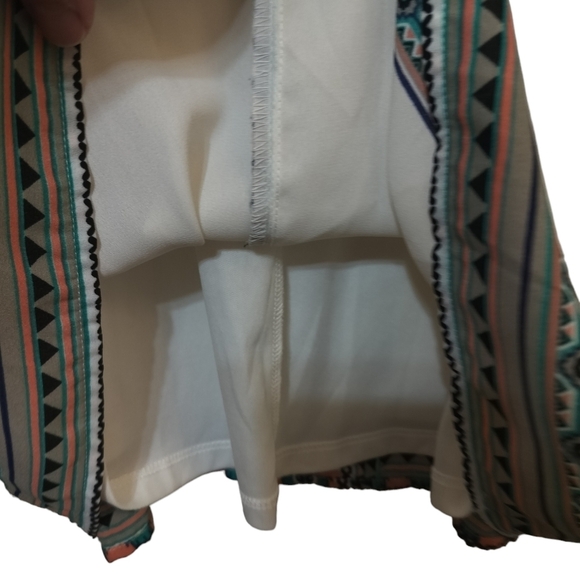 Teeze Me Sleeveless Aztec Print Dress - Picture 7 of 9